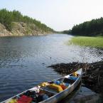    <br>Canoeing in Manitoba
